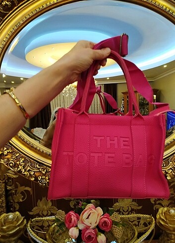 Pembe tote bag çanta 0 dır.