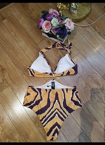 Sarı siyah 40 beden mayokini 0 dır - Görsel 6