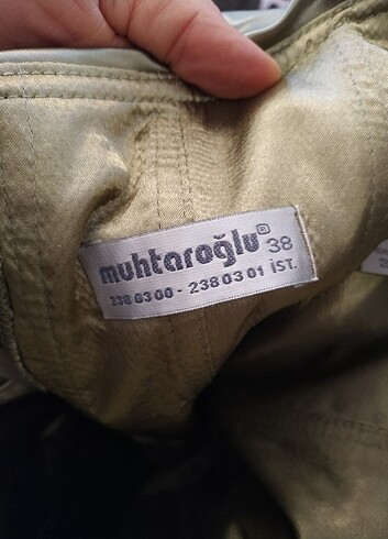 Yeşil işlemeli kuyruklu tuvalet 38 beden 0 dır - Görsel 13