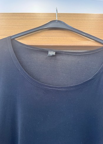 Siyah Uzun Kollu Salaş Elbise - Görsel 3