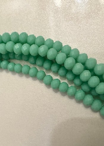 Turkuaz Boncuklu Kolye - Görsel 3