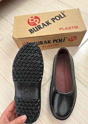 38 Beden siyah Renk Siyah Kadın Klasik Tokalı Düşük Topuklu Babet