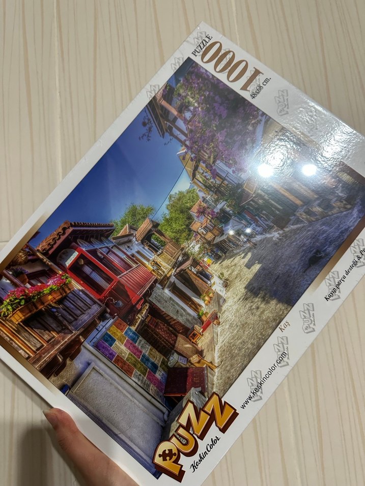 1000 Parça Renkli Sokak Puzzle - Görsel 2