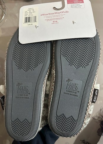 Gri Örgü Sıcak Ev Terliği - Görsel 2