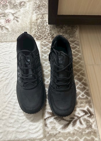 Siyah Erkek Günlük Kürklü Spor Ayakkabı - Görsel 2