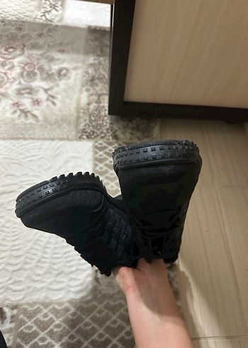 Siyah Erkek Günlük Kürklü Spor Ayakkabı - Görsel 6