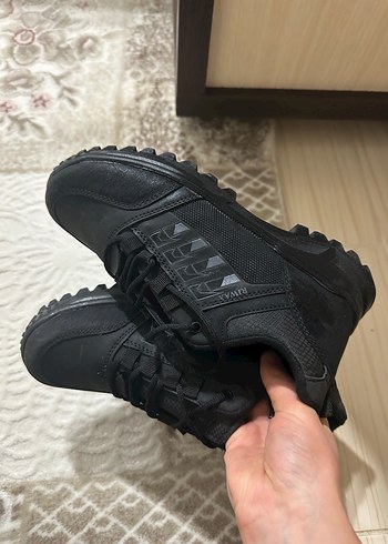 Siyah Erkek Günlük Kürklü Spor Ayakkabı - Görsel 7