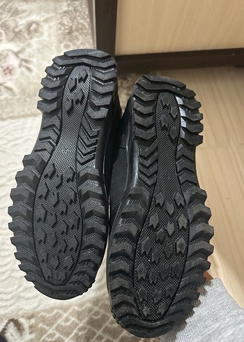 Siyah Erkek Günlük Kürklü Spor Ayakkabı - Görsel 4