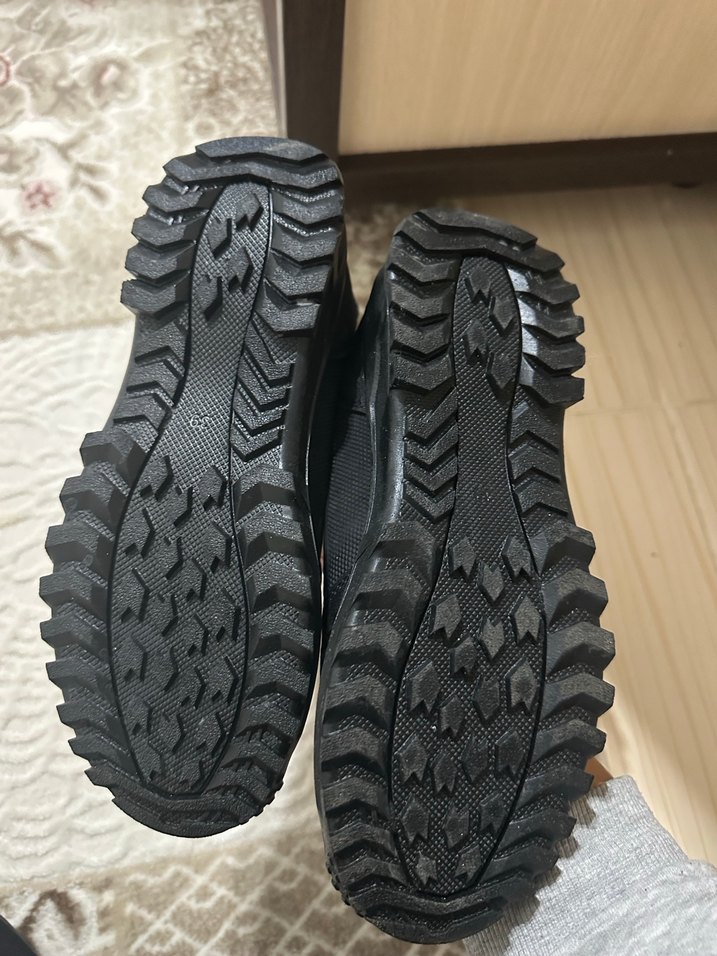 Siyah Erkek Günlük Kürklü Spor Ayakkabı - Görsel 4