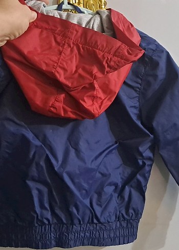 Erkek Çocuk Lacivert Fermuarlı yağmurluk - Görsel 3