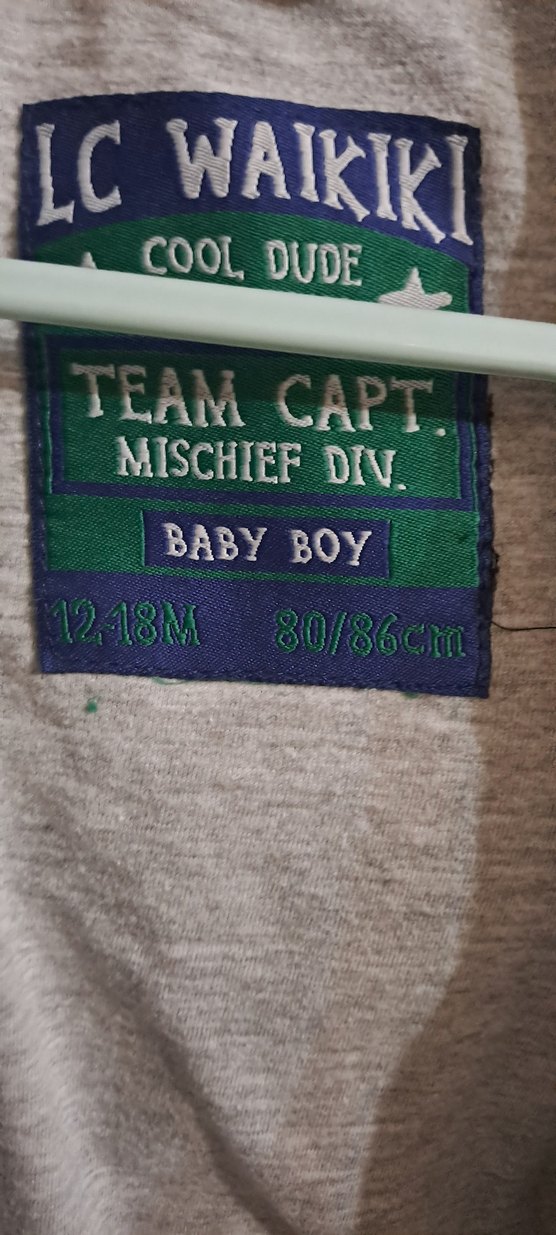 Erkek Çocuk Lacivert Fermuarlı yağmurluk - Görsel 5