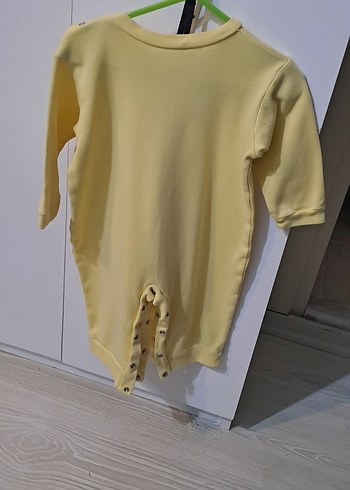 Sarı Baskılı Bebek Tulum - Görsel 2