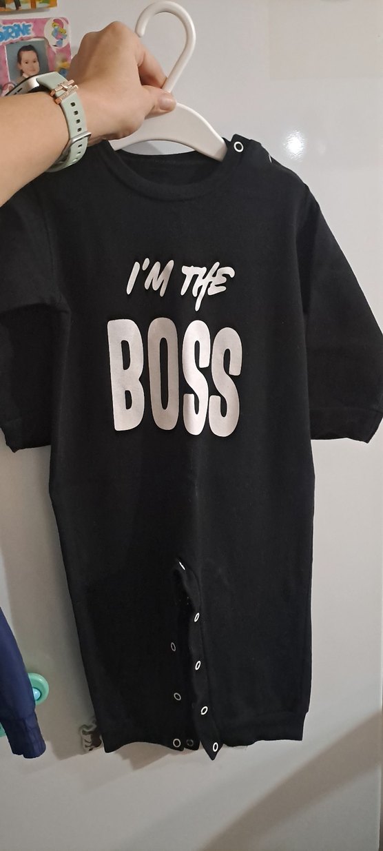 Sarı Baskılı Bebek Tulum - Görsel 5