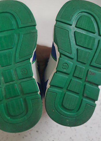 Mavi Erkek Çocuk Spor Ayakkabı Velcro - Görsel 4