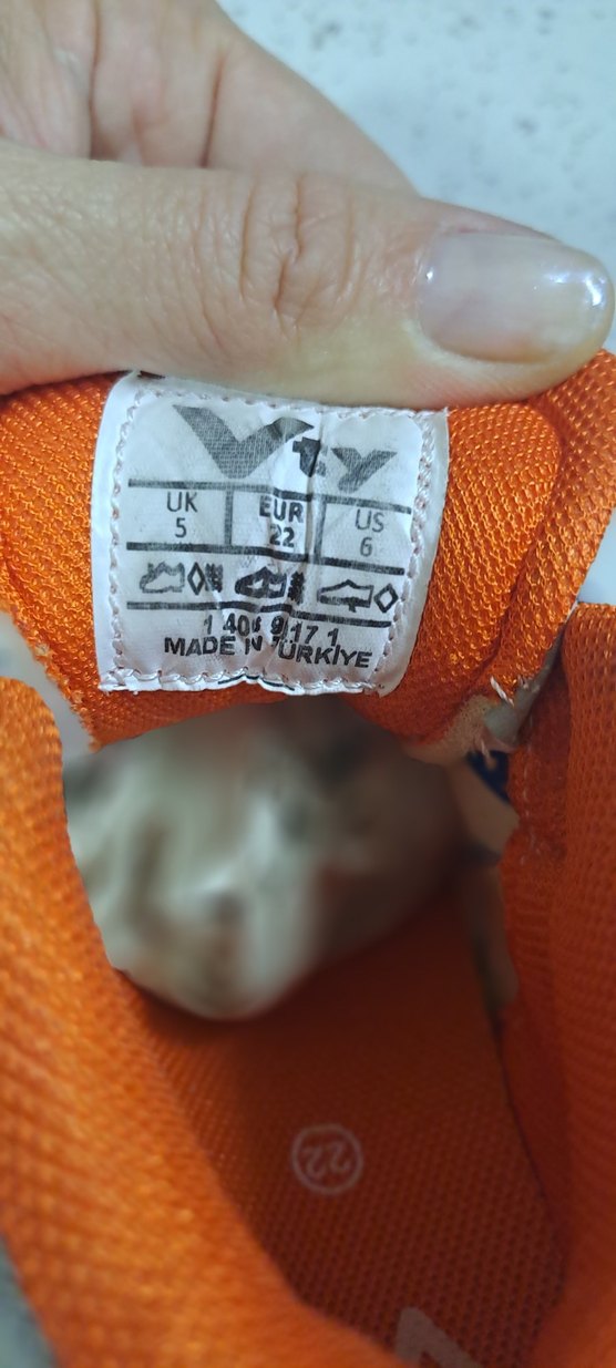 Mavi Erkek Çocuk Spor Ayakkabı Velcro - Görsel 2