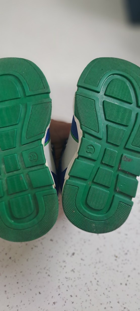 Mavi Erkek Çocuk Spor Ayakkabı Velcro - Görsel 4