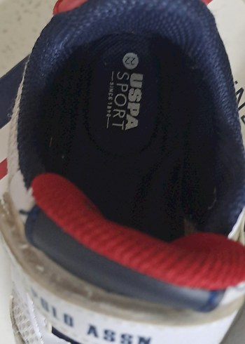 Beyaz Erkek Çocuk Spor Ayakkabı Velcro - Görsel 4