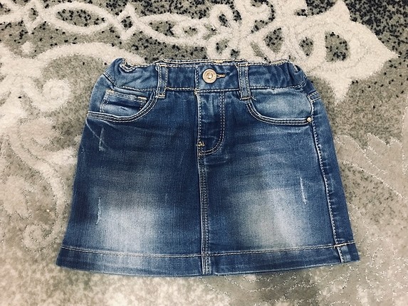 xs Beden Zara çocuk kot etek