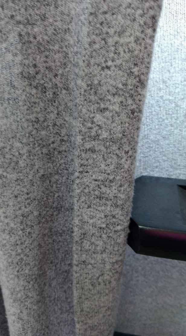 Gri Kadın Örme Midi Hırka - Görsel 4