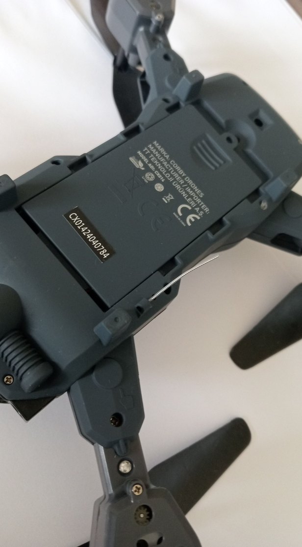 Sarı Voyager Katlanabilir Drone Kamerası - Görsel 3