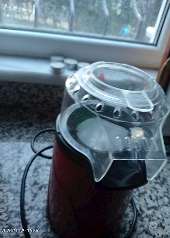 Kırmızı ve Gri Mısır Patlatma Makinesi - Görsel 4