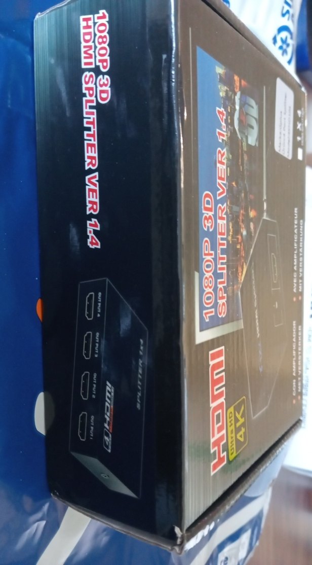 HDMI 4K 1x4 Splitter Amplifikatör Siyah - Görsel 5