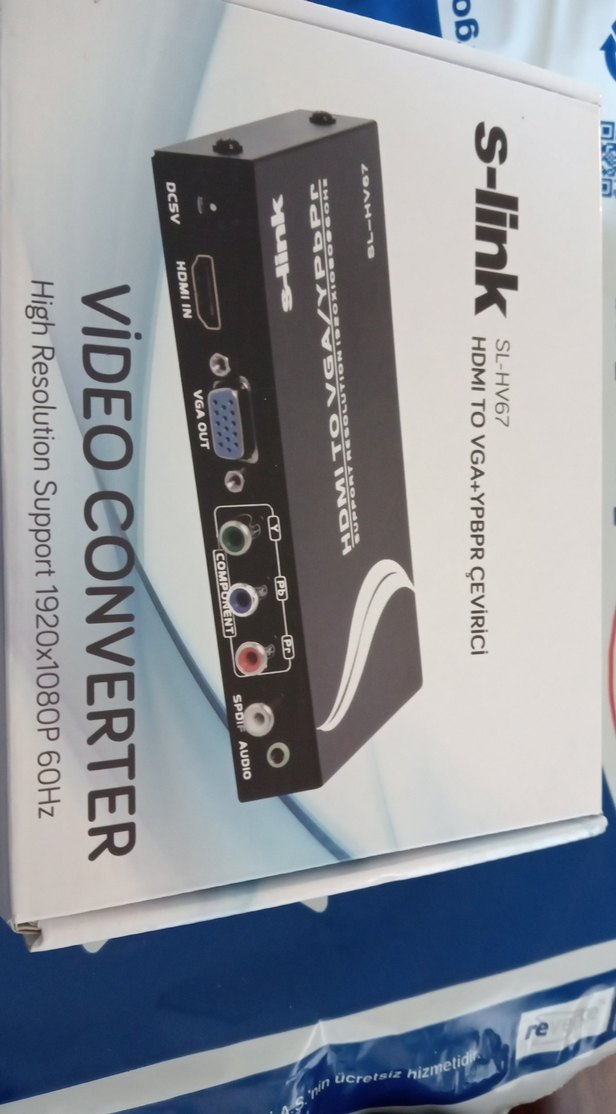 SL-HV67 HDMI to VGA+YPBPR Dönüştürücü - Görsel 2