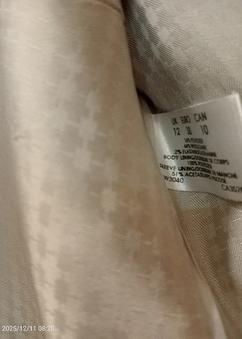 Gri Düğmeli Kadın Blazer Ceket - Görsel 9