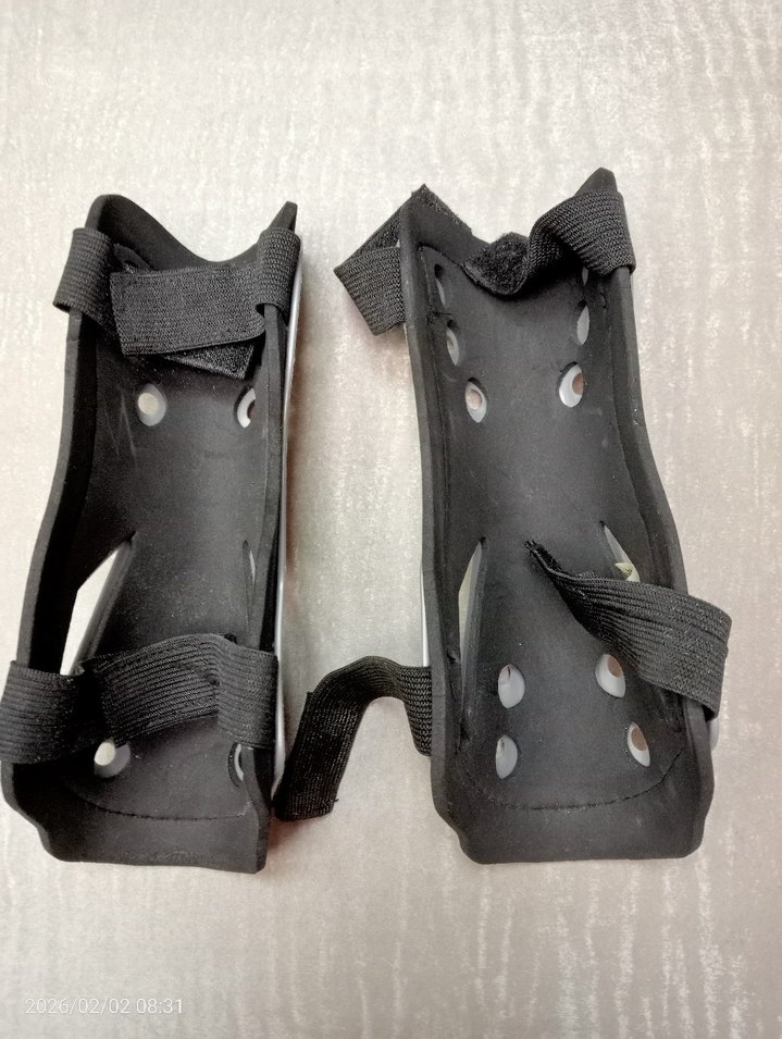 Gri Delta Motosiklet Dizlikleri Velcro - Görsel 5