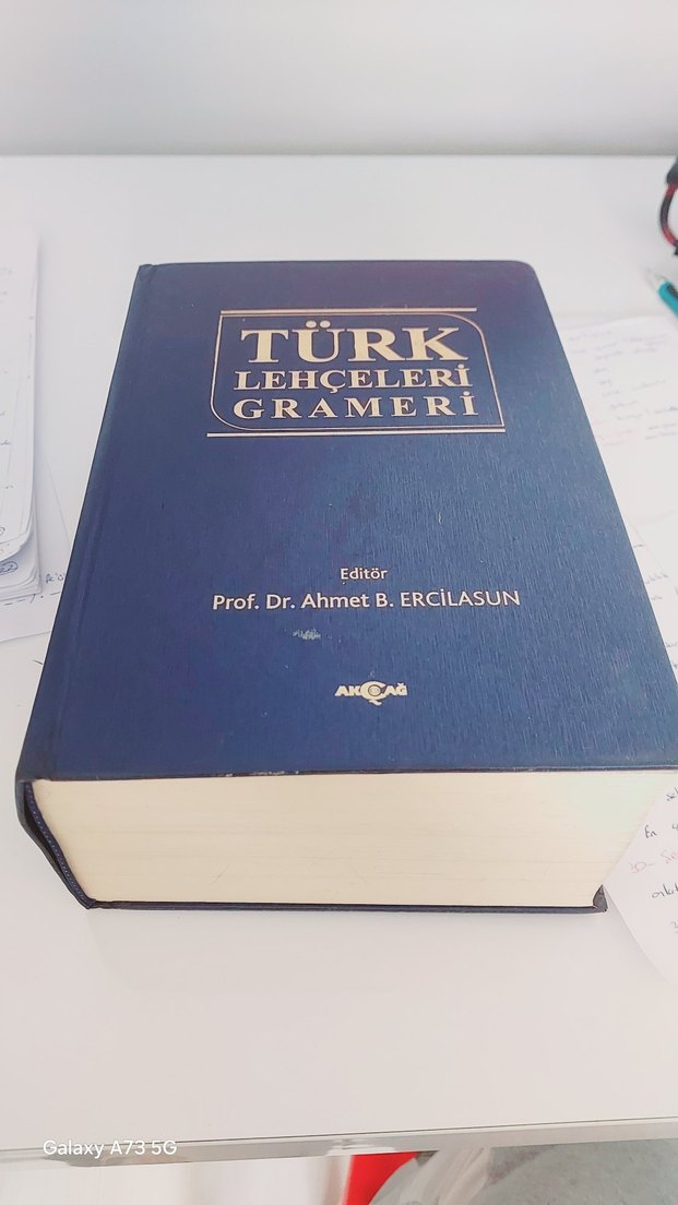 Türk Lehçeleri Grameri Kitabı - Görsel 2
