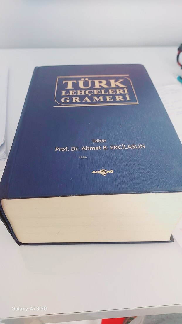 Türk Lehçeleri Grameri Kitabı - Görsel 3