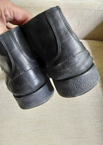 41 Beden siyah Renk Klasik Siyah Bağcıklı Erkek Botu