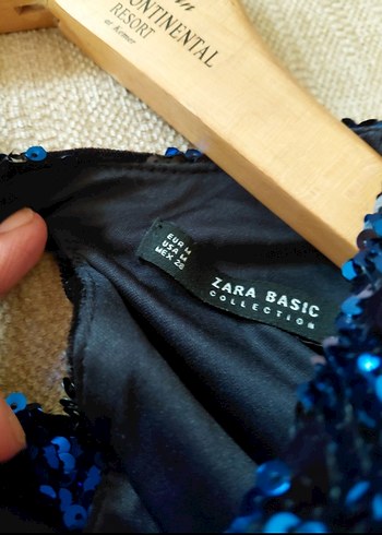 Parlak Lacivert Payetli - Görsel 7