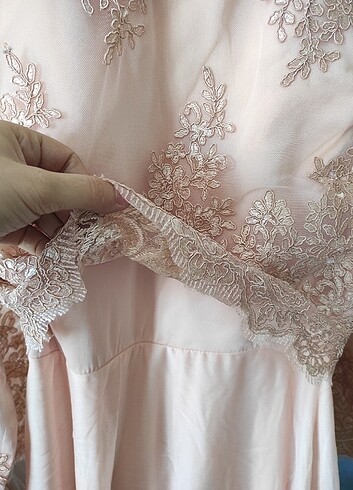 Pelerinli Nişan elbise - Görsel 4