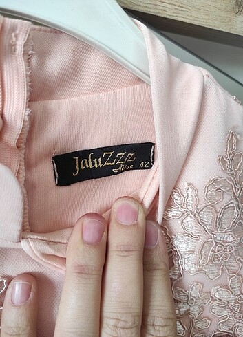 Pelerinli Nişan elbise - Görsel 9