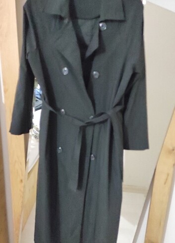 Siyah trenckot - Görsel 3