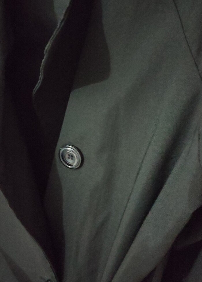 Siyah trenckot - Görsel 4