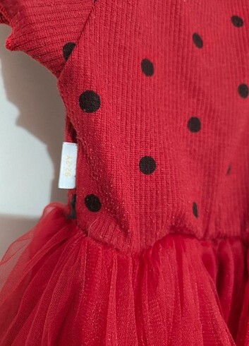 H&M Kırmızı beyaz tütü elbiseler 