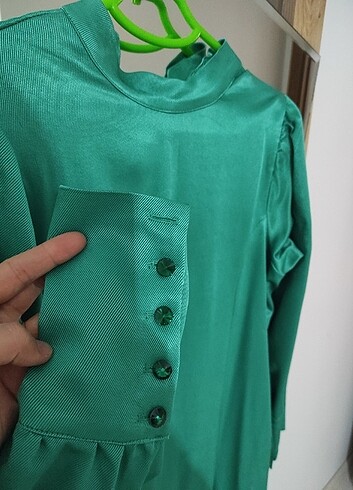 Saten kalem abiye  - Görsel 5