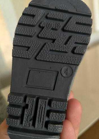 Gri Desenli Erkek Çocuk Yağmur Çizmesi - Görsel 7