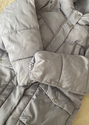 Düğmeli Gri Erkek Çocuk Kaban - Görsel 10