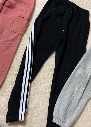 Gri Rahat Kesim Eşofman Altı - Görsel 4