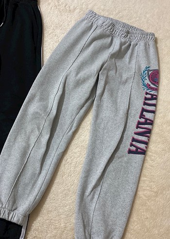 Gri Rahat Kesim Eşofman Altı - Görsel 2