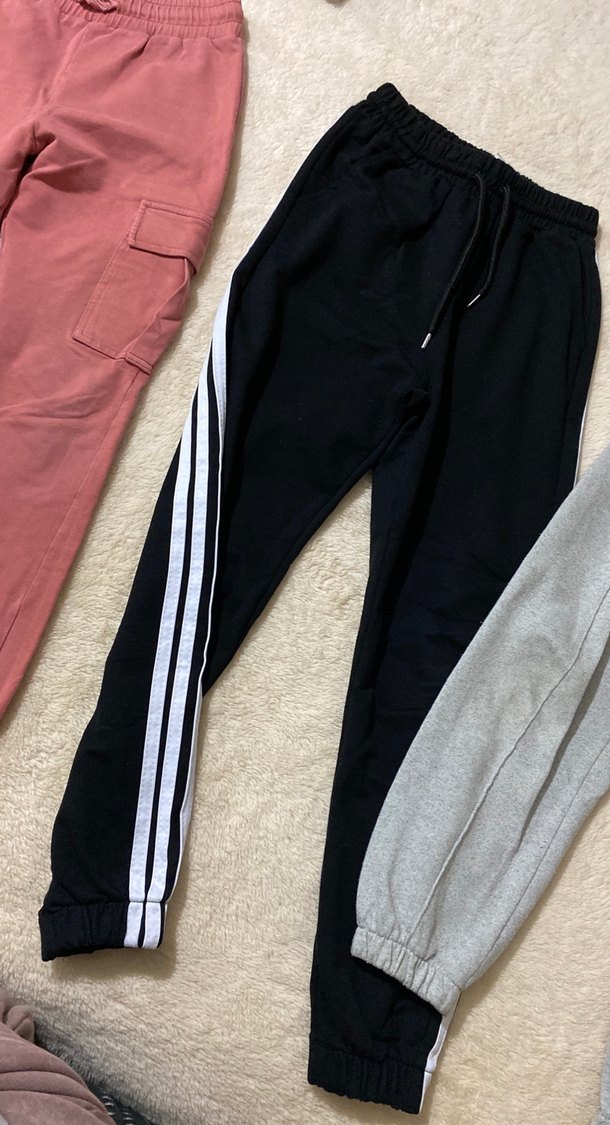 Gri Rahat Kesim Eşofman Altı - Görsel 4