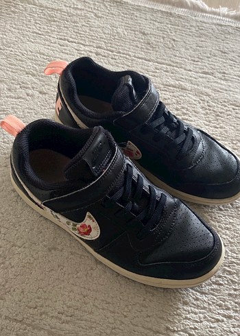 Siyah Desenli  Spor Ayakkabı - Görsel 10