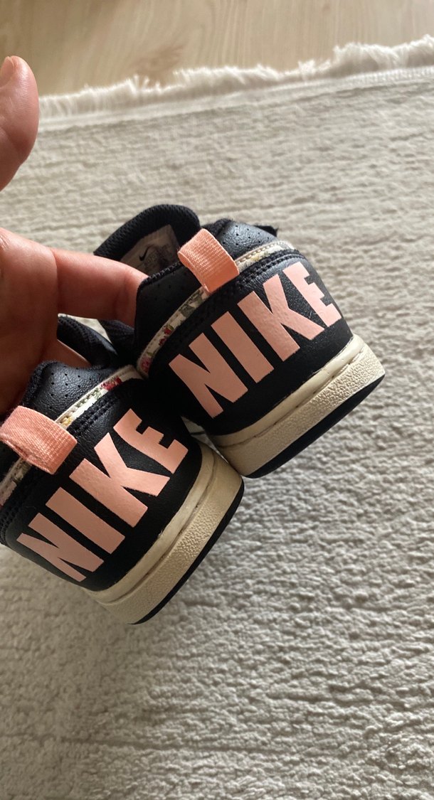 Siyah Desenli  Spor Ayakkabı - Görsel 5