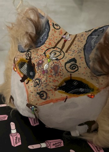 Bohem tarz cosplay Therian maskesi - Görsel 2