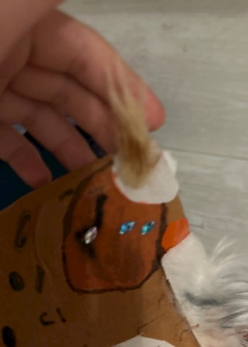 Kürk Detaylı Kahverengi Desenli Kedi Maskesi Fursuit - Görsel 4