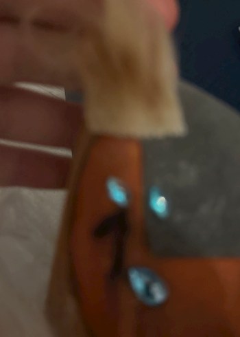 Kürk Detaylı Kahverengi Desenli Kedi Maskesi Fursuit - Görsel 5