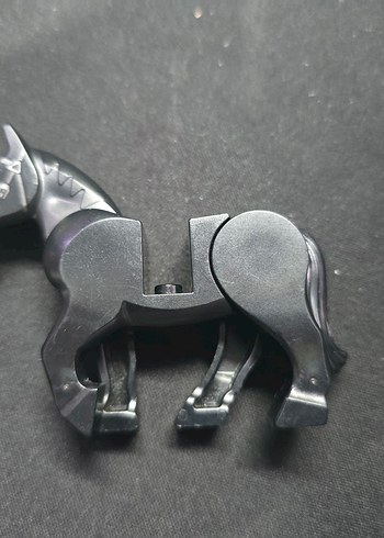 Siyah Lego At Figürü - Görsel 3